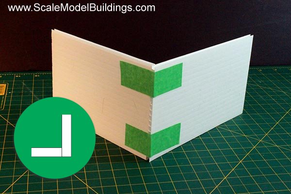 garden scale modeling with coroplast