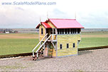 HO scale Greymouth Signal Box using Model Builder