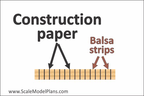 making a model railroad train station platform