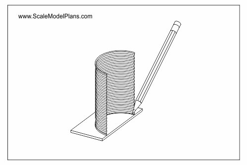 scratch model building a quonset hut